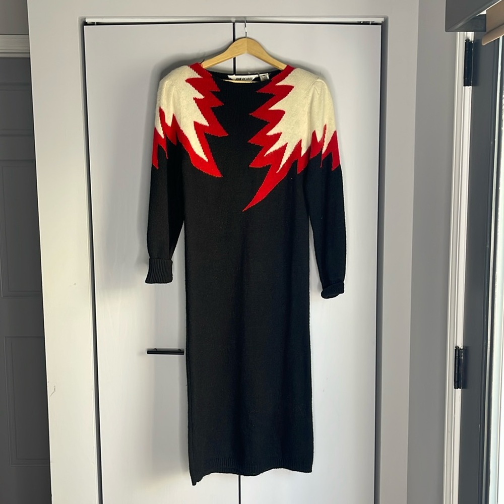 VINTAGE JOHN RICHARD SWEATER DRESS SIZE M